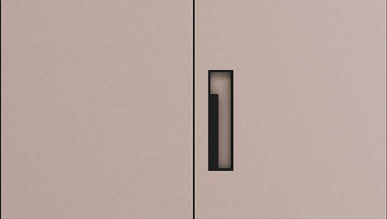 Glam Door Handle / Hinged by Former | Cabinet recessed handles