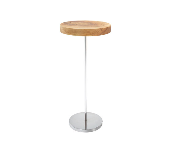 Chanterelle | Pedestal Table Walnut | Side tables | Ligne Roset