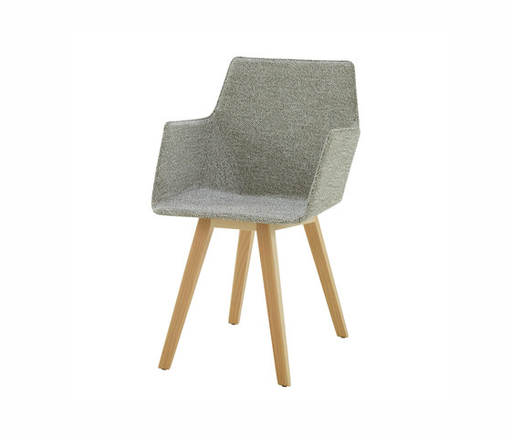Elsa | Carver Chair Base In Natural Beech | Chairs | Ligne Roset