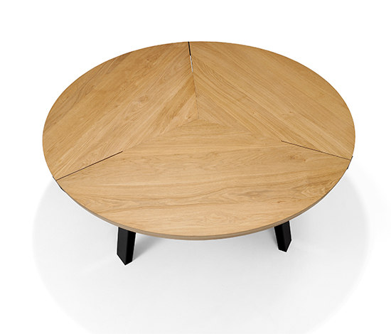 Side-To-Side Round Table | Tables de repas | QLiv