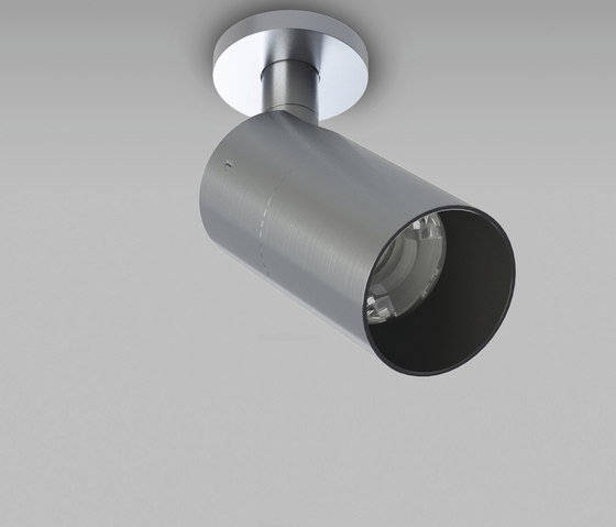 Vorsa Port Medium Base Aluminium | Lámparas de techo | John Cullen Lighting