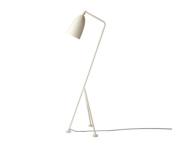 Gräshoppa Floor lamp | Oyster White | Free-standing lights | GUBI