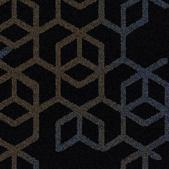 Let It Bee - Bee's Knees Evening Dusk | Carpet tiles | Interface USA