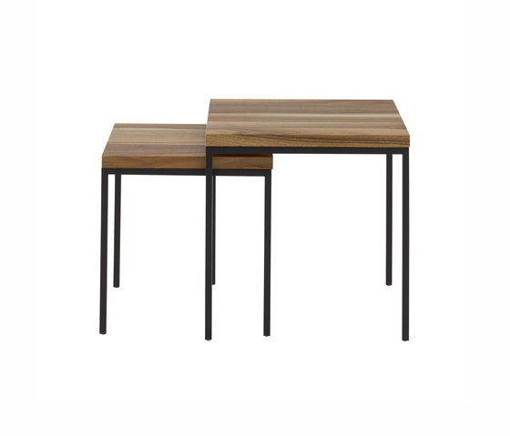Gaby | Low Table Large Black Solid Walnut | Coffee tables | Ligne Roset
