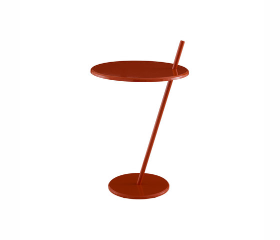 Good Evening | Pedestal Table Terra  Cotta | Side tables | Ligne Roset