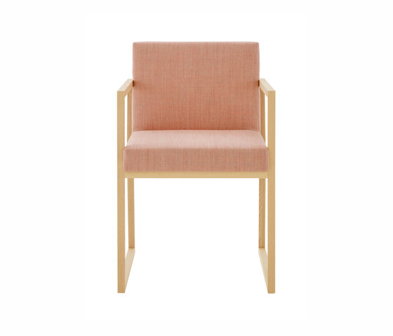 Iso | Carver Chair Base In Natural Ash | Chairs | Ligne Roset