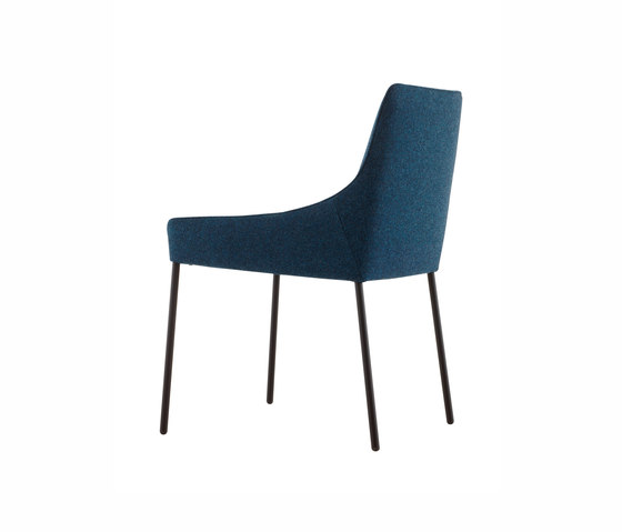 Long Island | Chair Black Lacquered Base | Chairs | Ligne Roset