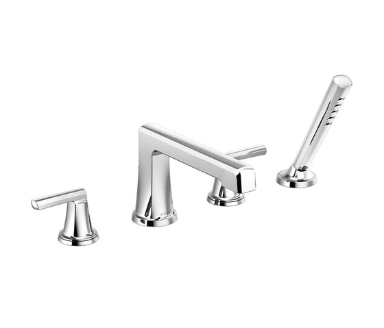 Roman Tub Faucet with Handshower and Lever Handles | Bath taps | Brizo