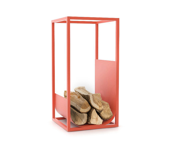 Cube Brennholzregal | Fireplace accessories | conmoto