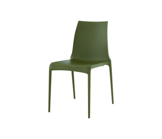 Petra | Stuhl Olivfarben Indoor / Outdoor | Stühle | Ligne Roset