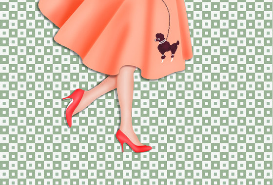 The doodle skirt | Revêtements muraux / papiers peint | WallPepper/ Group