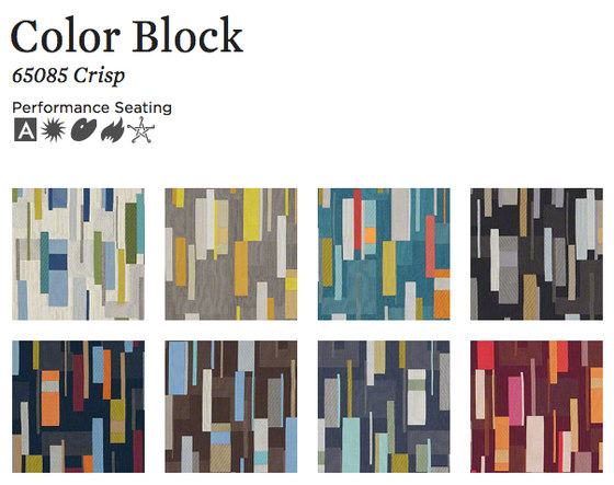 Color Block | Tissus d'ameublement | CF Stinson