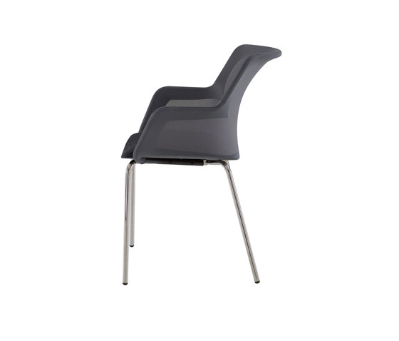 Piccione | Carver Chair Brilliant Chromed Base | Chairs | Ligne Roset