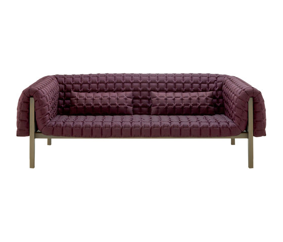 Ruché | Large Settee Low Back With 2 Lumbar Cushions | Sofas | Ligne Roset