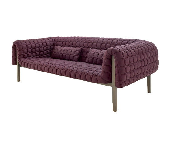 Ruché | Large Settee Low Back With 2 Lumbar Cushions | Sofas | Ligne Roset
