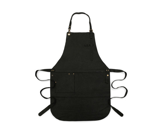 Grill Accessoires | BBQ Apron Leather Black | Accessoires barbecue | Röshults