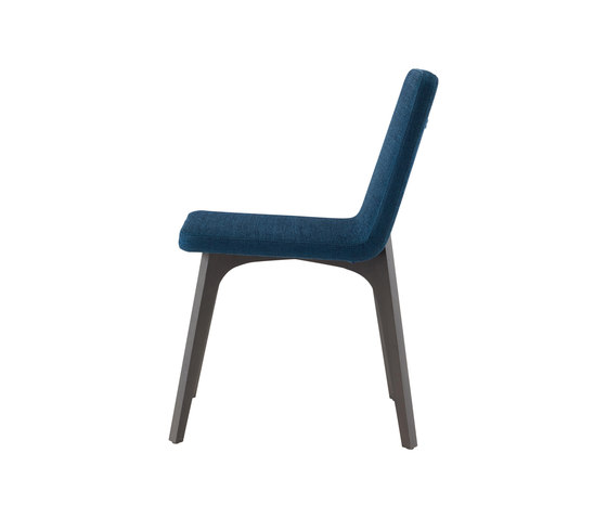 Vik | Chair Black Stained Ash With Handle | Chairs | Ligne Roset