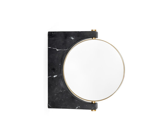 Pepe Marble Mirror | Black Wall Mirror | Spiegel | Audo Copenhagen