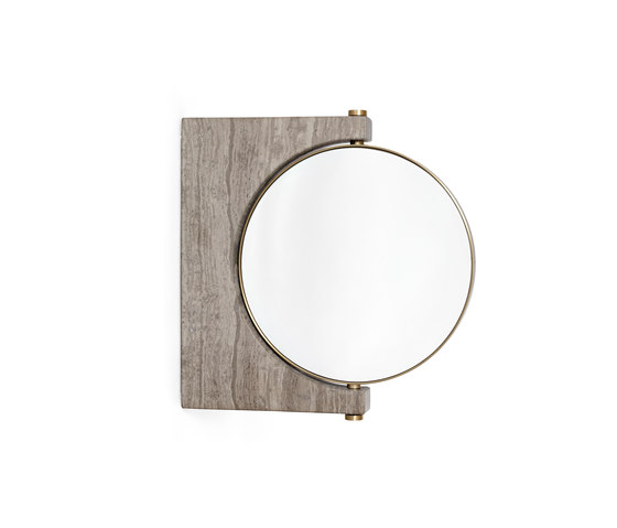 Pepe Marble Mirror | Brown Wall Mirror | Miroirs | Audo Copenhagen