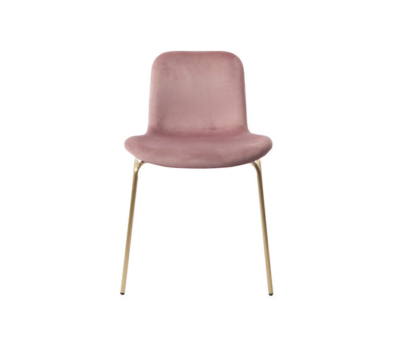 Goose Original Dining Chair, Brass / Velvet: Rosewood | Stühle | NORR11