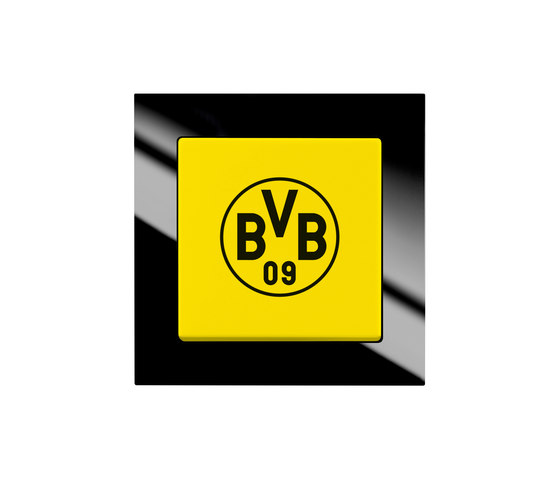 Fanschalter Borussia Dortmund | Push-button switches | Busch-Jaeger
