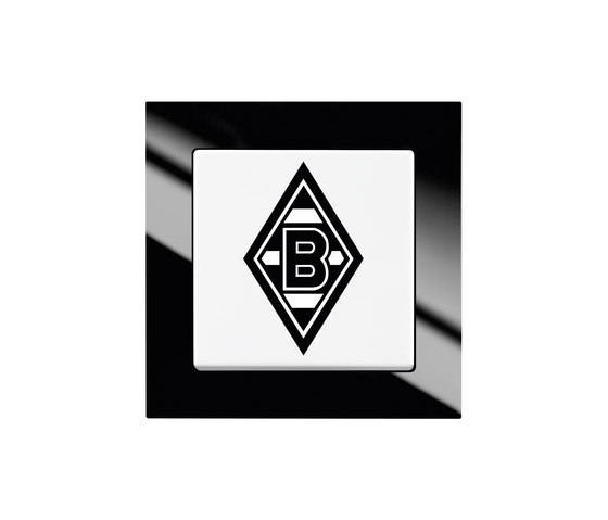 Fanschalter Borussia Möchengladbach | Interrupteurs à bouton poussoir | Busch-Jaeger