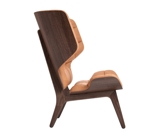Mammoth Chair, Dark Stained / Vintage Leather Cognac 21000 | Armchairs | NORR11