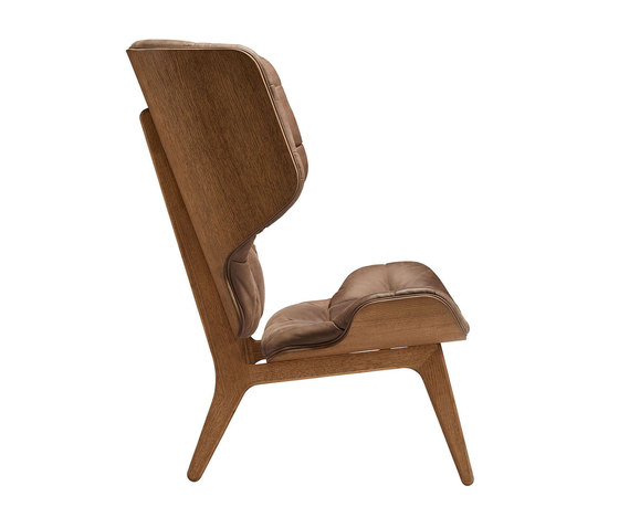 Mammoth Chair, Smoked Oak / Vintage Leather Dark Brown 21001 | Fauteuils | NORR11