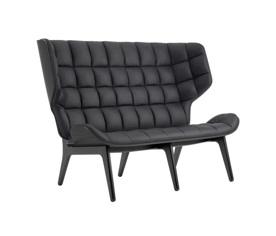 Mammoth Sofa, Black / Vintage Leather Anthracite 21003 | Sofas | NORR11