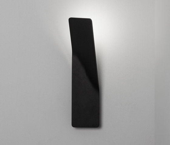 Bent wall right black | Outdoor wall lights | Dexter