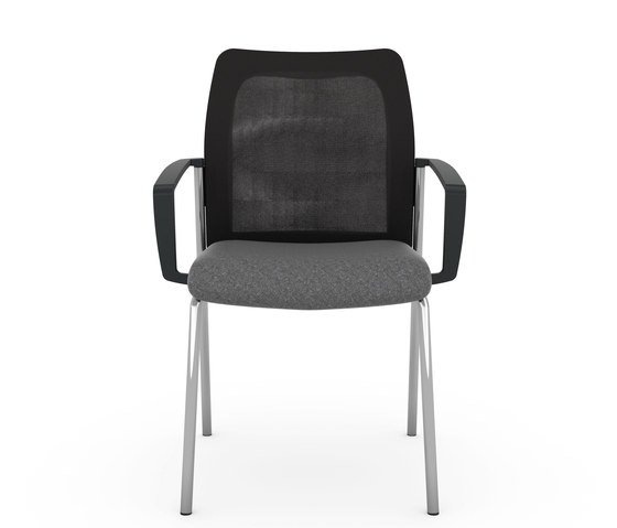F2 Four-Legged Visitor Chair | Sillas | Viasit