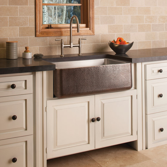 Copper/Stainless Farmhouse Sink | Kitchen sinks | Stone Forest