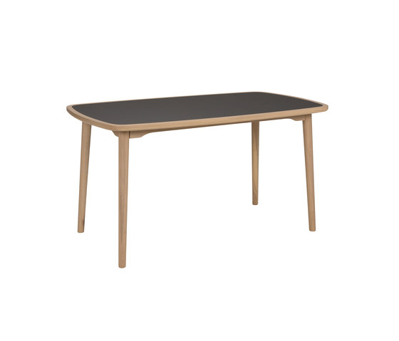 Colibri table linoleum 140x80cm oak blonde | Tables de repas | Hans K