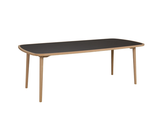 Colibri table linoleum 212x102cm oak blonde | Tables de repas | Hans K
