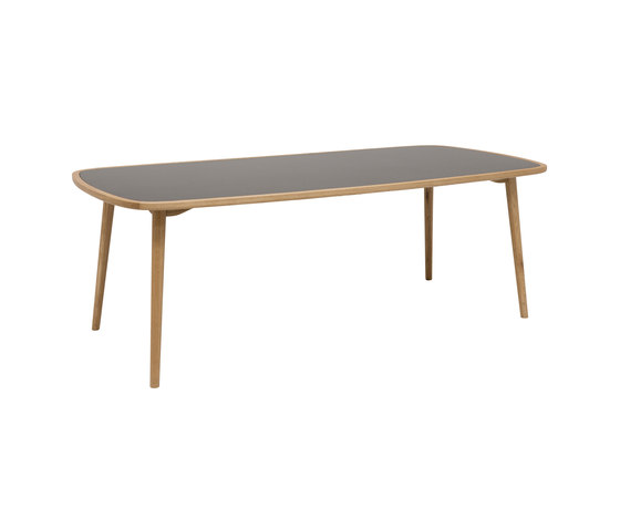 Colibri table linoleum 212x102cm oak oiled | Dining tables | Hans K