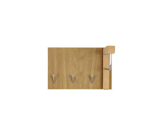 Enter coatrack 30cm foldable oak oiled | Porte-manteau | Hans K