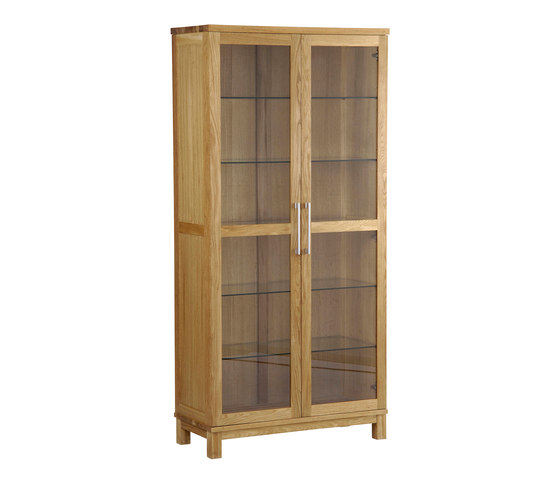 Inzel vitrine 2-door oak oiled | Display cabinets | Hans K