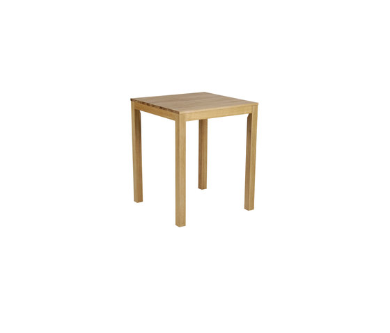 Inzel table 75x75cm oak oiled | Tavolini alti | Hans K