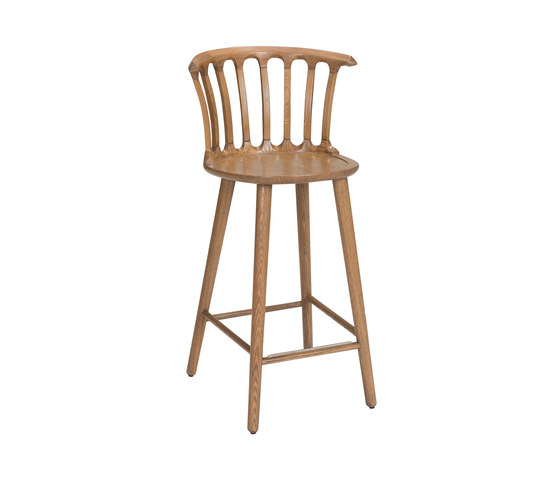 San Marco barchair 63cm oak grey | Bar stools | Hans K