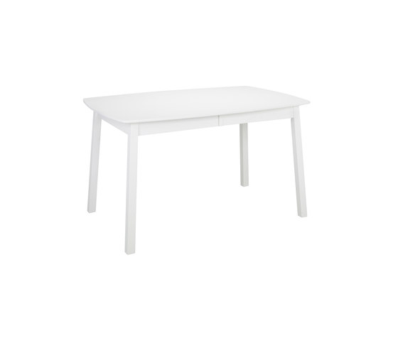 Verona table ellipse 137(48)x90cm white | Tavoli pranzo | Hans K