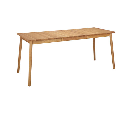 ZigZag table rect 127(53)x75cm oak oiled | Tables de repas | Hans K
