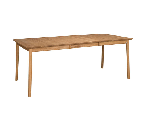 ZigZag table rect 140(53)x90cm oak oiled | Dining tables | Hans K