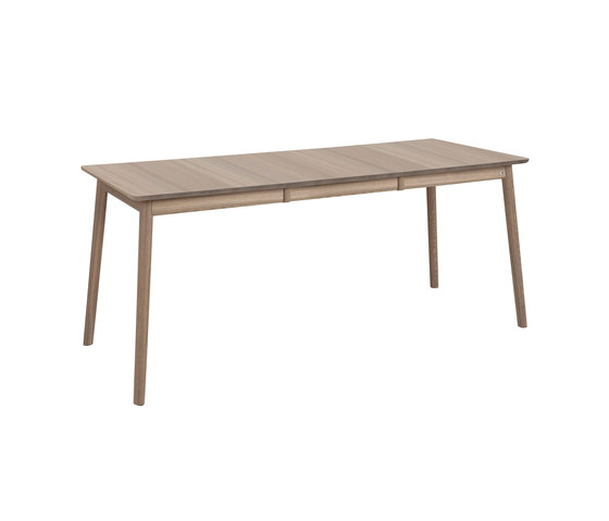 ZigZag table rect bf 127(53)x75cm ash grey | Tables de repas | Hans K