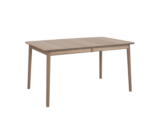 ZigZag table rect bf 140(53)x90cm ash grey | Mesas comedor | Hans K