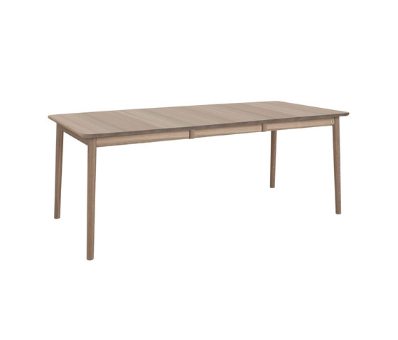 ZigZag table rect bf 140(53)x90cm ash grey | Mesas comedor | Hans K