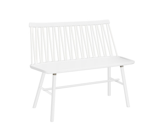 ZigZag bench white | Benches | Hans K
