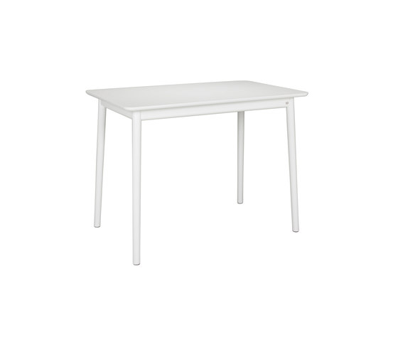 ZigZag table 120x75cm white | Mesas comedor | Hans K