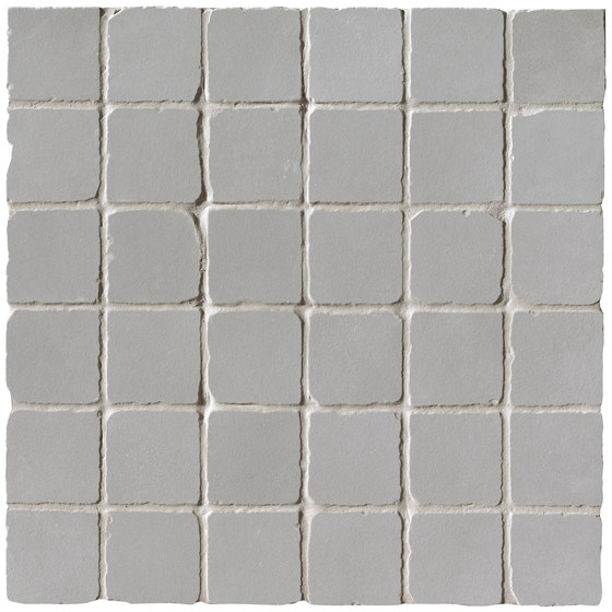 Milano&Floor Grigio Macromosaico Anticato Matt | Ceramic mosaics | Fap Ceramiche