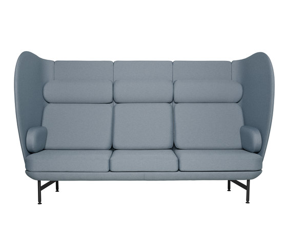 Plenum™ | Sofa | JH1003 | Textile | Black base | Sofás | Fritz Hansen