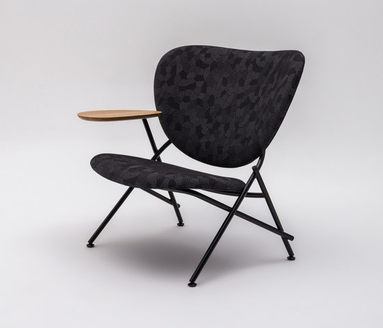 Calder Armchair with wooden side table | Armchairs | Comforty